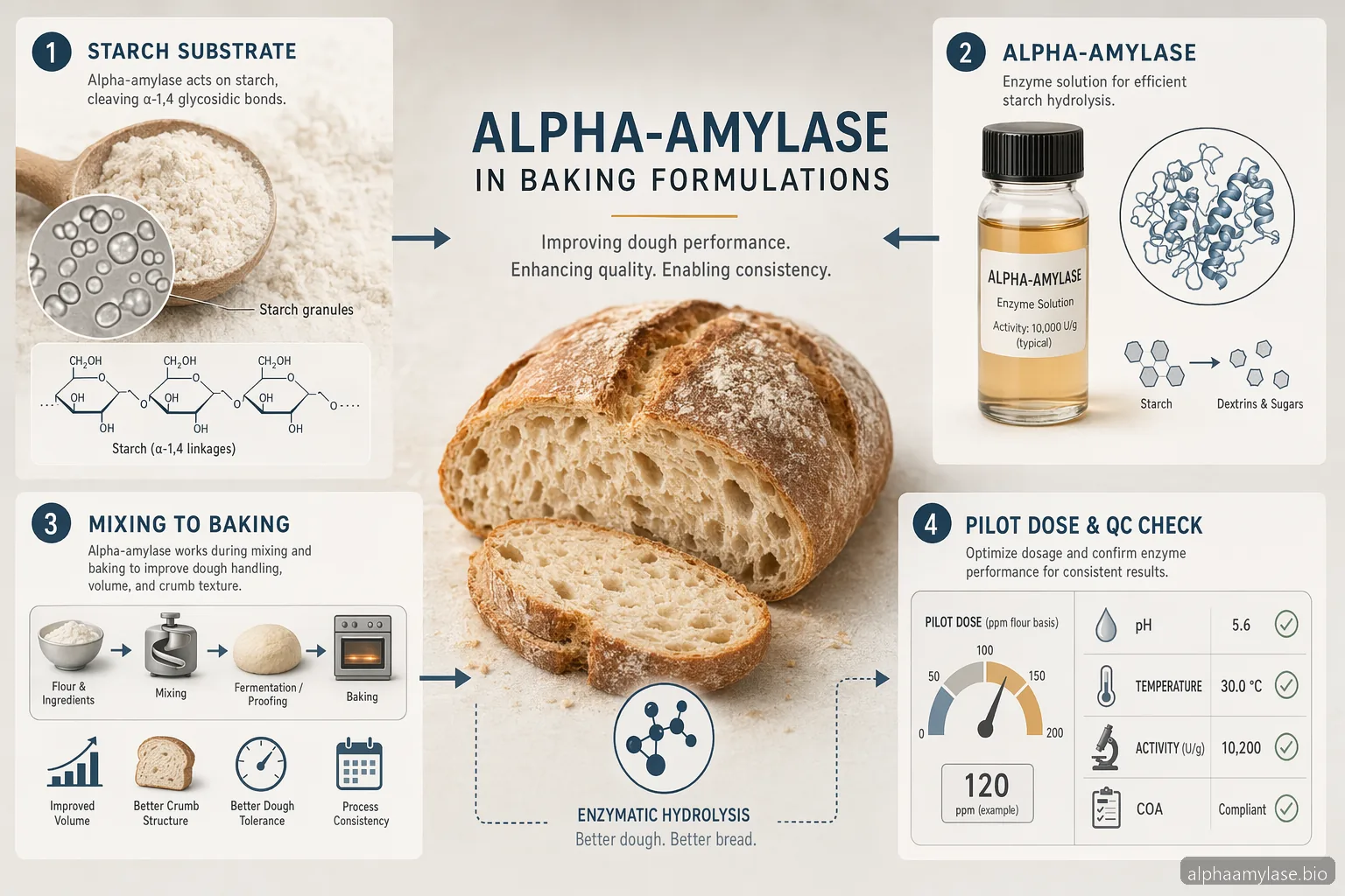Alpha Amylase Maxilase: come usare l’Alpha-Amylase nelle formulazioni da forno — at-a-glance summary